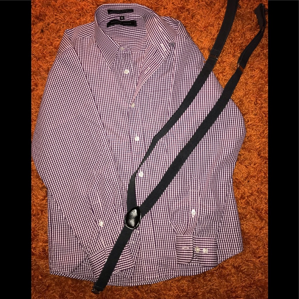 Shirt and suspenders